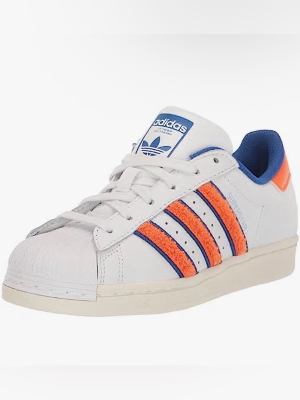 adidas - Originals Superstar 'White Orange Royal Chenille'